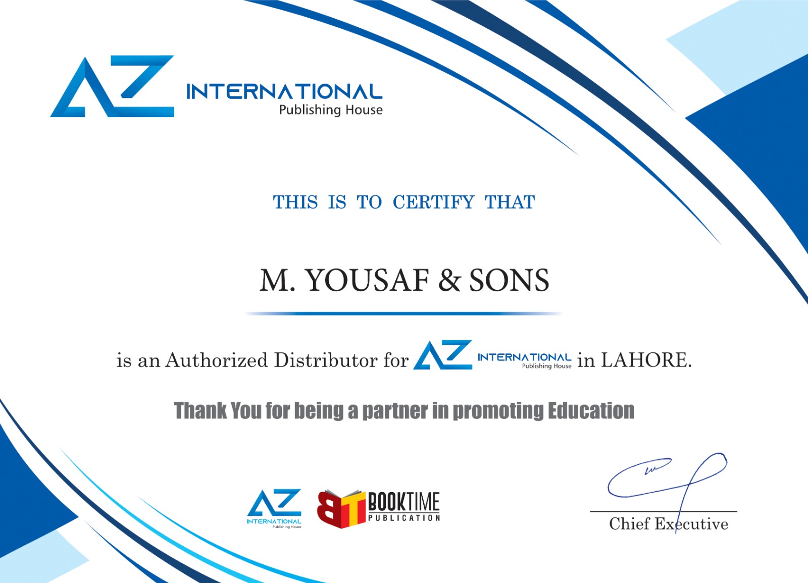 Awarded By AZ Publishing