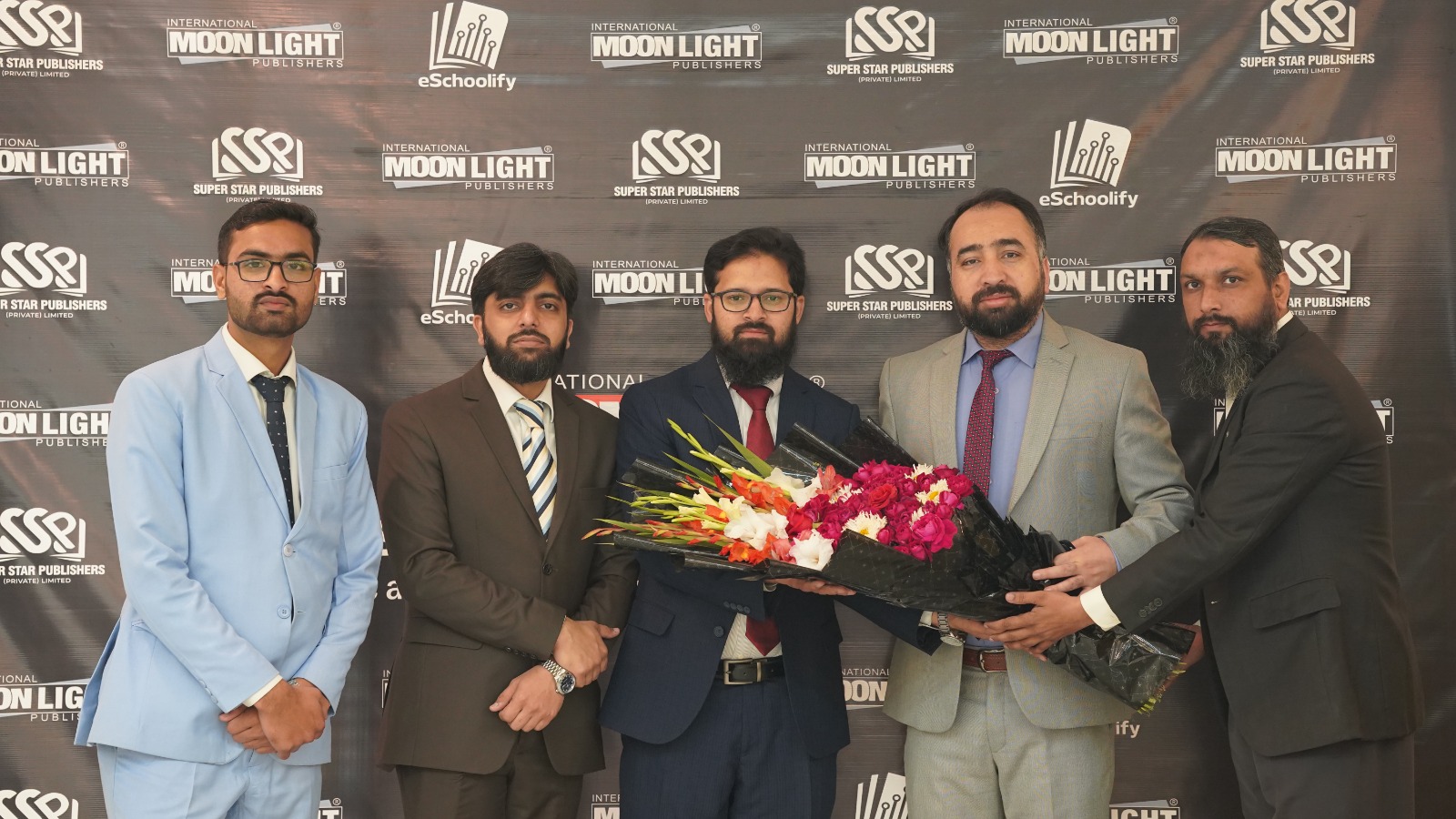 Honoring Guests at International Moon Light Publishers